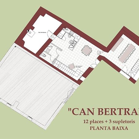 Can Bertran Fornells de la Montaña Exterior foto